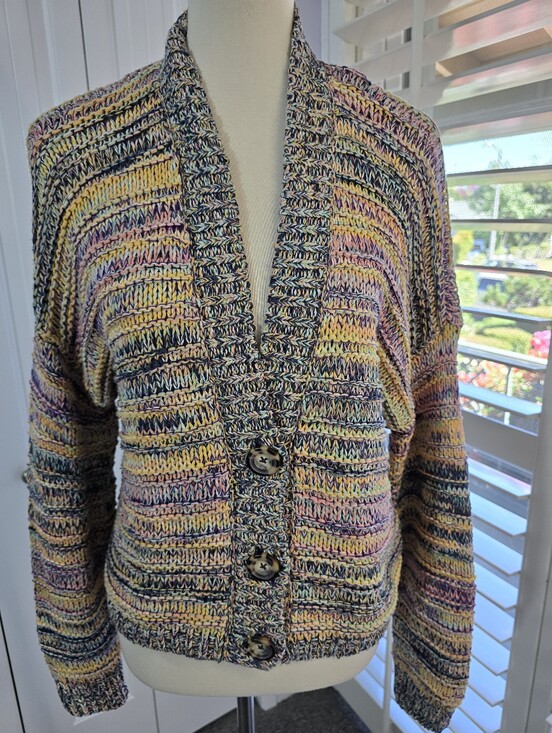 Abercrombie & Fitch Sweaters - Ambercrombie & Fitch Multicolor Knit Button-Front Women’s Sweater Cardigan